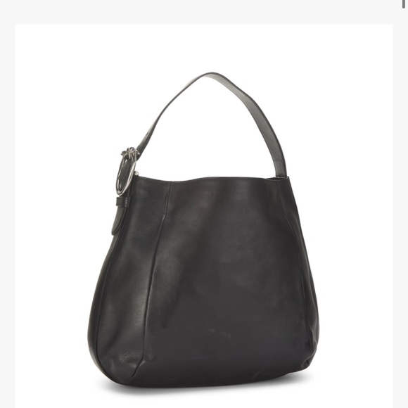 Gucci Black Leather Ribot Horse-Head Hobo - Picture 2 of 12